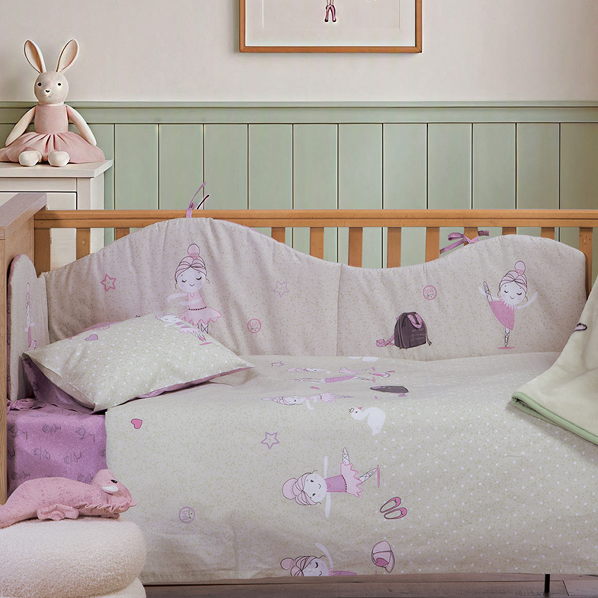 Σεντόνια Κούνιας (Σετ) Nef-Nef Homeware Baby Ballerine World