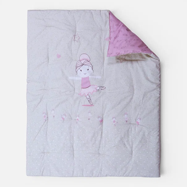 Πάπλωμα Κούνιας (110x140) 2 Όψεων Nef-Nef Homeware Baby Ballerine World