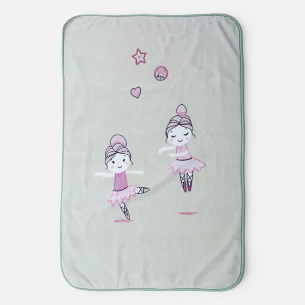 Κουβέρτα Βελουτέ Αγκαλιάς (75x100) Nef-Nef Homeware Baby Ballerine World