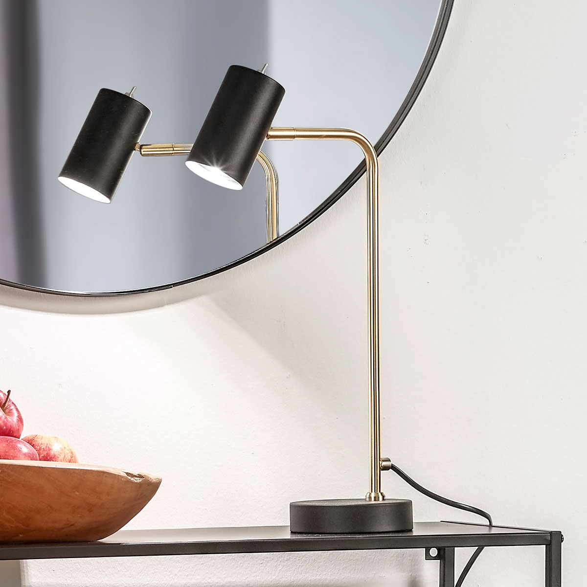 Πορτατίφ Trio Lighting Marley Gold 512400108