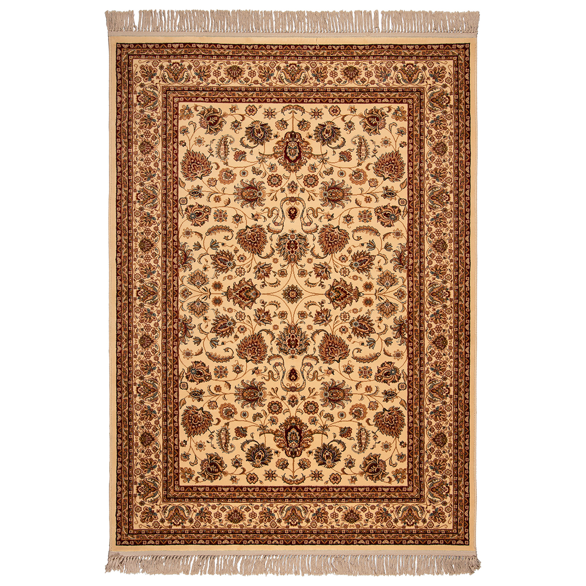 Χαλί (133x190) Βιοκαρπέτ Isfahan 3783B Cream/ Cream