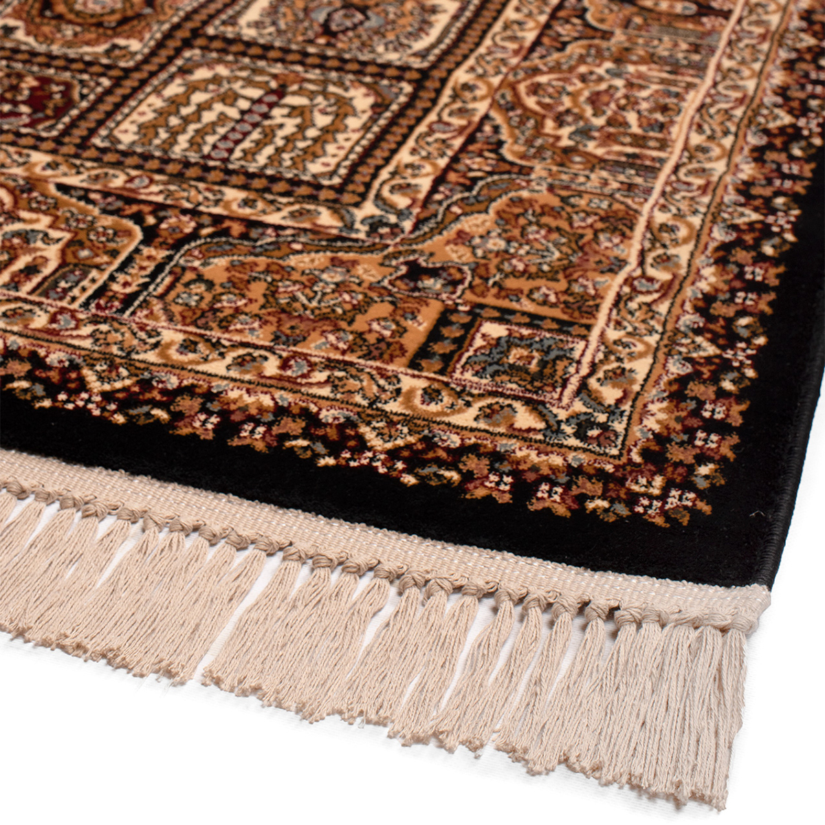 Χαλί (200x290) Βιοκαρπέτ Isfahan 3517D Black/ Black