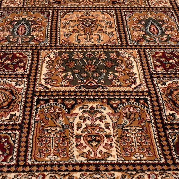 Χαλί (200x290) Βιοκαρπέτ Isfahan 3517D Black/ Black