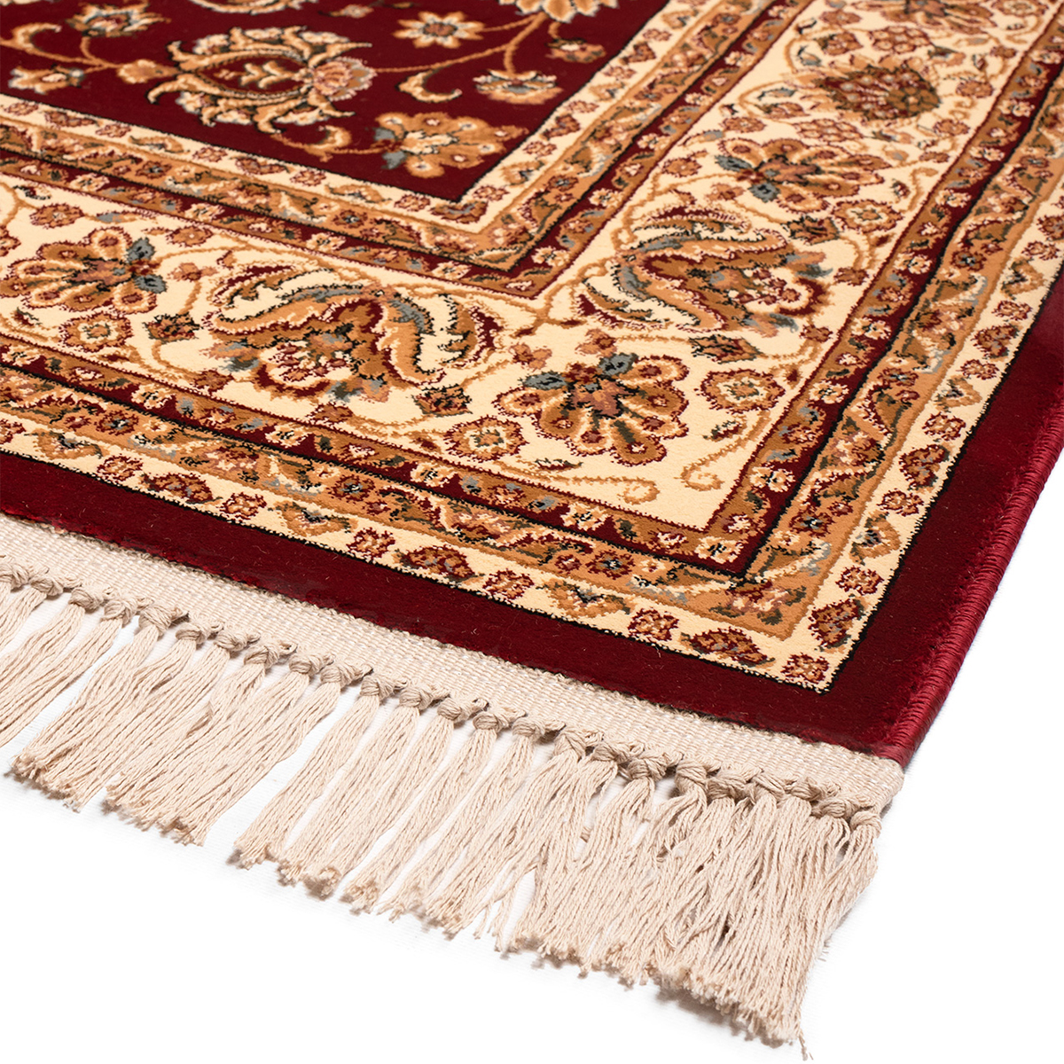 Χαλί (133x190) Βιοκαρπέτ Isfahan 3783B Red/ Cream