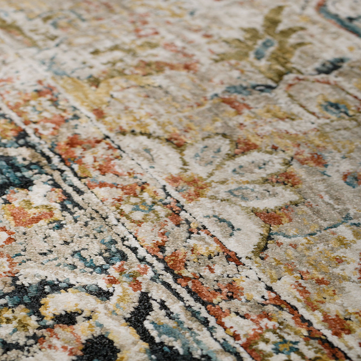 Χαλί (160X230) Βιοκαρπέτ Naf Vittoria 307B Beige Χαλιά Σαλονιού Χειμερινά Κλασικά Spitishop