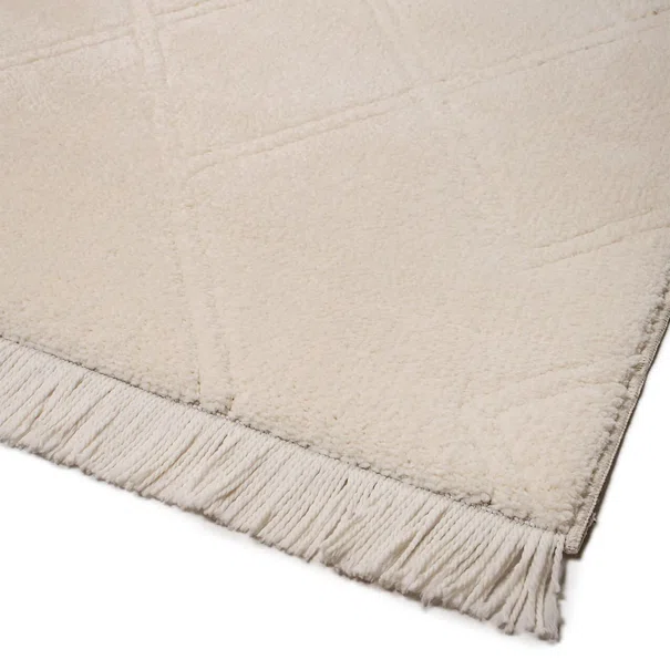 Χαλί Διαδρόμου (80x150) Βιοκαρπέτ Dorothea 1192A/66 Cream