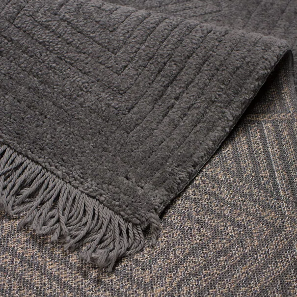 Χαλί (200x290) Βιοκαρπέτ Dorothea 1171A Dark Grey