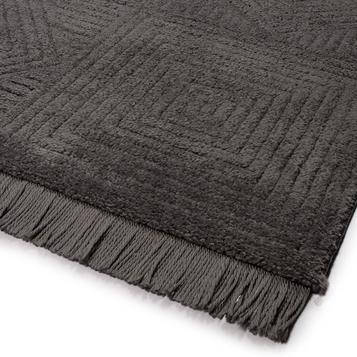 Χαλί (160x230) Βιοκαρπέτ Dorothea 1171A Dark Grey