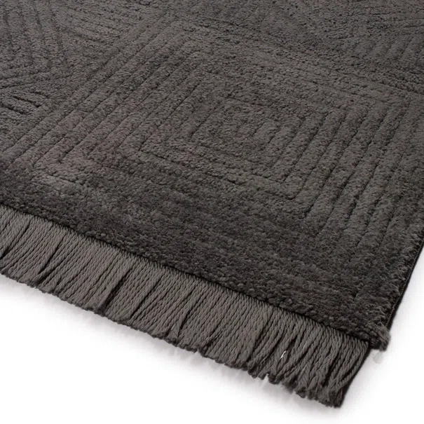 Χαλί (160x230) Βιοκαρπέτ Dorothea 1171A Dark Grey