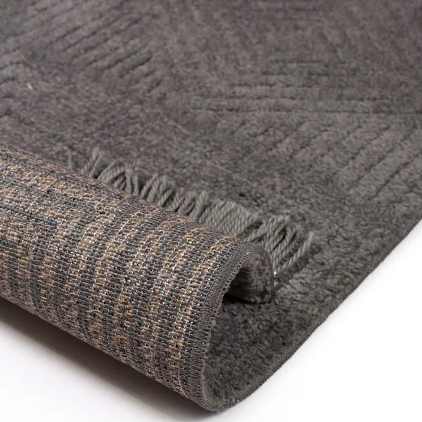 Χαλί (200x250) Βιοκαρπέτ Dorothea 1171A Dark Grey