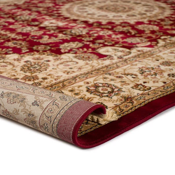 Χαλί Διαδρόμου (80x220) Βιοκαρπέτ Isfahan 2438A Red Cream