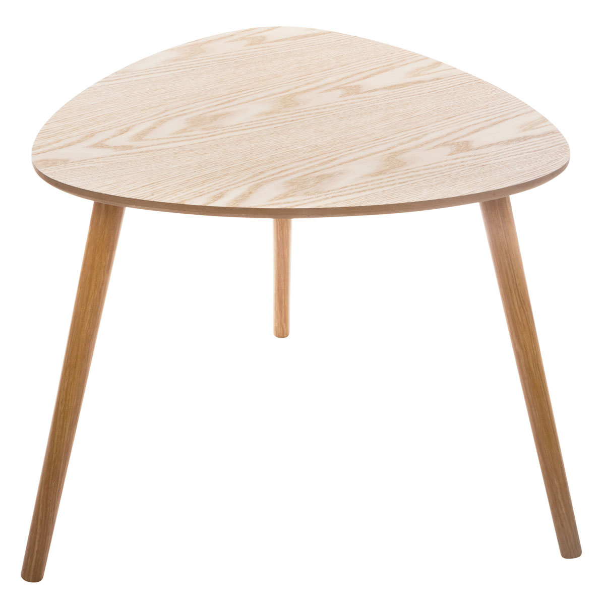 Βοηθητικά Τραπεζάκια (Σετ 3Τμχ) A-S Mileo Natural 156962 Έπιπλα Σαλονιού Στρογγυλά Spitishop