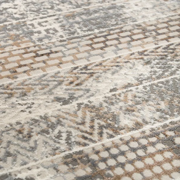 Χαλί Διαδρόμου (80x220) Βιοκαρπέτ Fanci IG67A White Vison