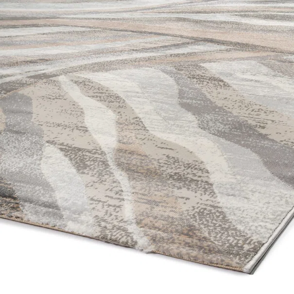 Χαλί Διαδρόμου (80x150) Βιοκαρπέτ Fanci IF36A White D Grey