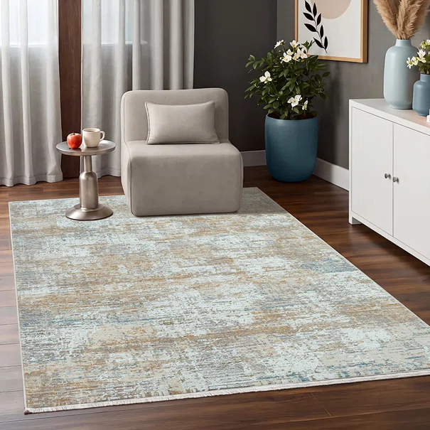 Χαλί (133x190) New Plan Woolly 36878B