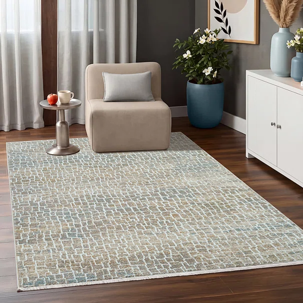 Χαλί (160x235) New Plan Woolly 36883B