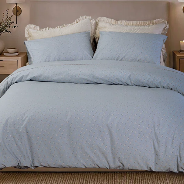 Παπλωματοθήκη Υπέρδιπλη (Σετ 240x230) Nef-Nef Homeware Judith Grey