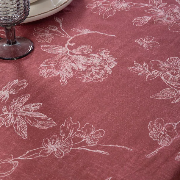 Τραπεζομάντηλο (140x140) Nef-Nef Homeware Dream Bordo