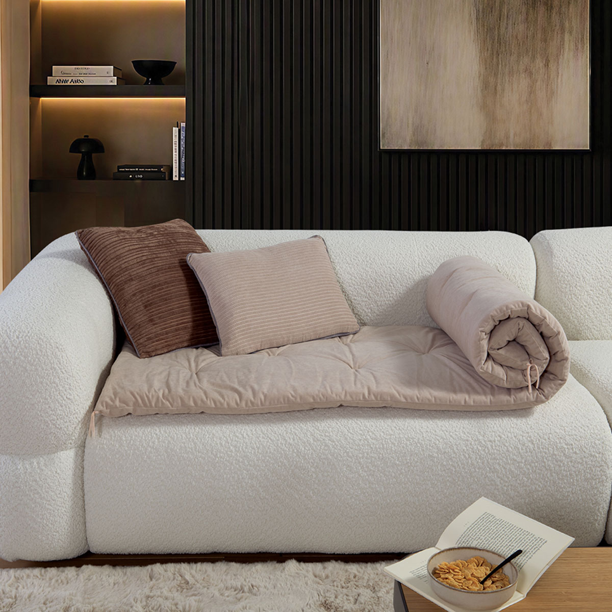 Ανώστρωμα Καναπέ (70x220) Nef-Nef Homeware Eriete Beige