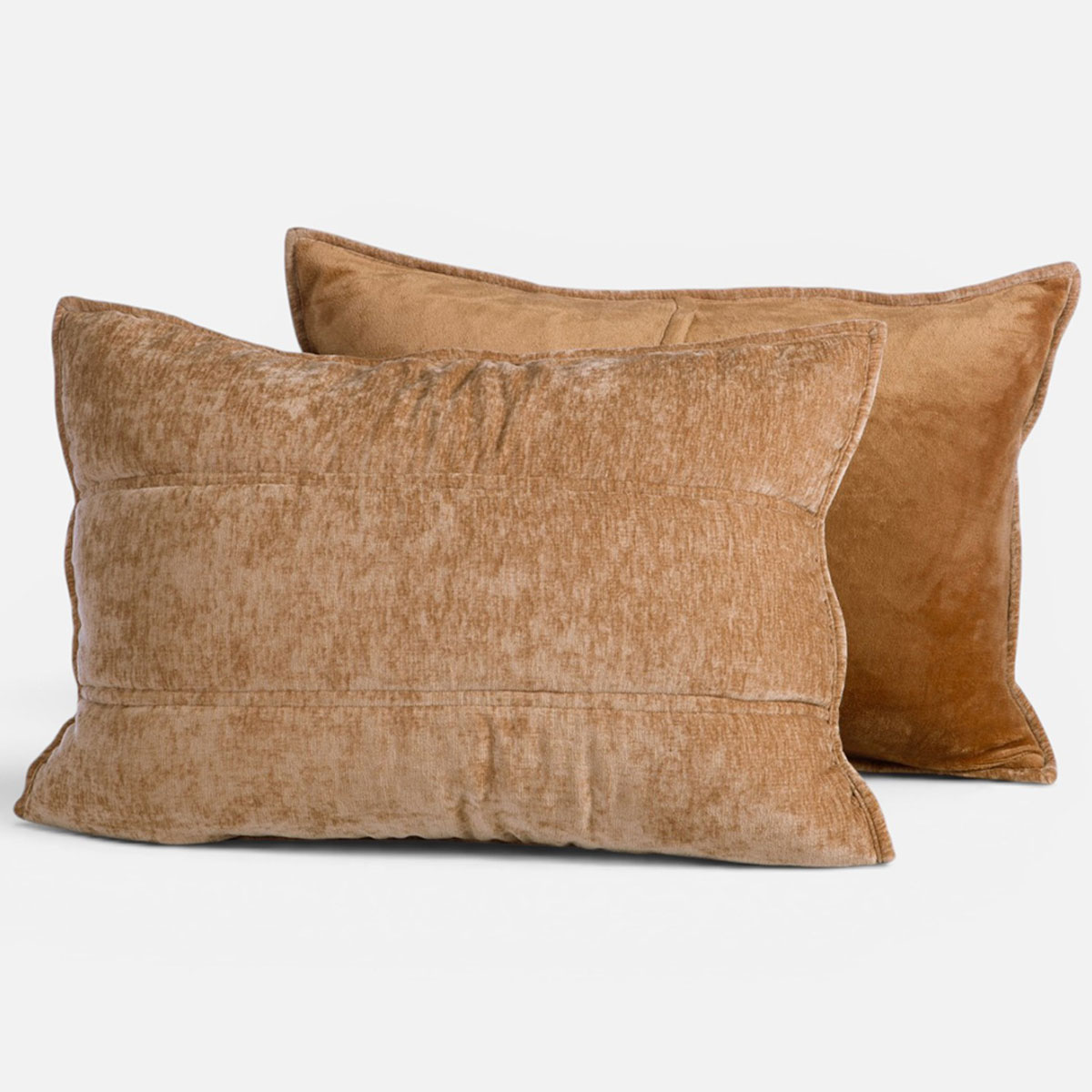 Ζεύγος Μαξιλαροθήκες (52x72) Nef-Nef Homeware Vania Caramel