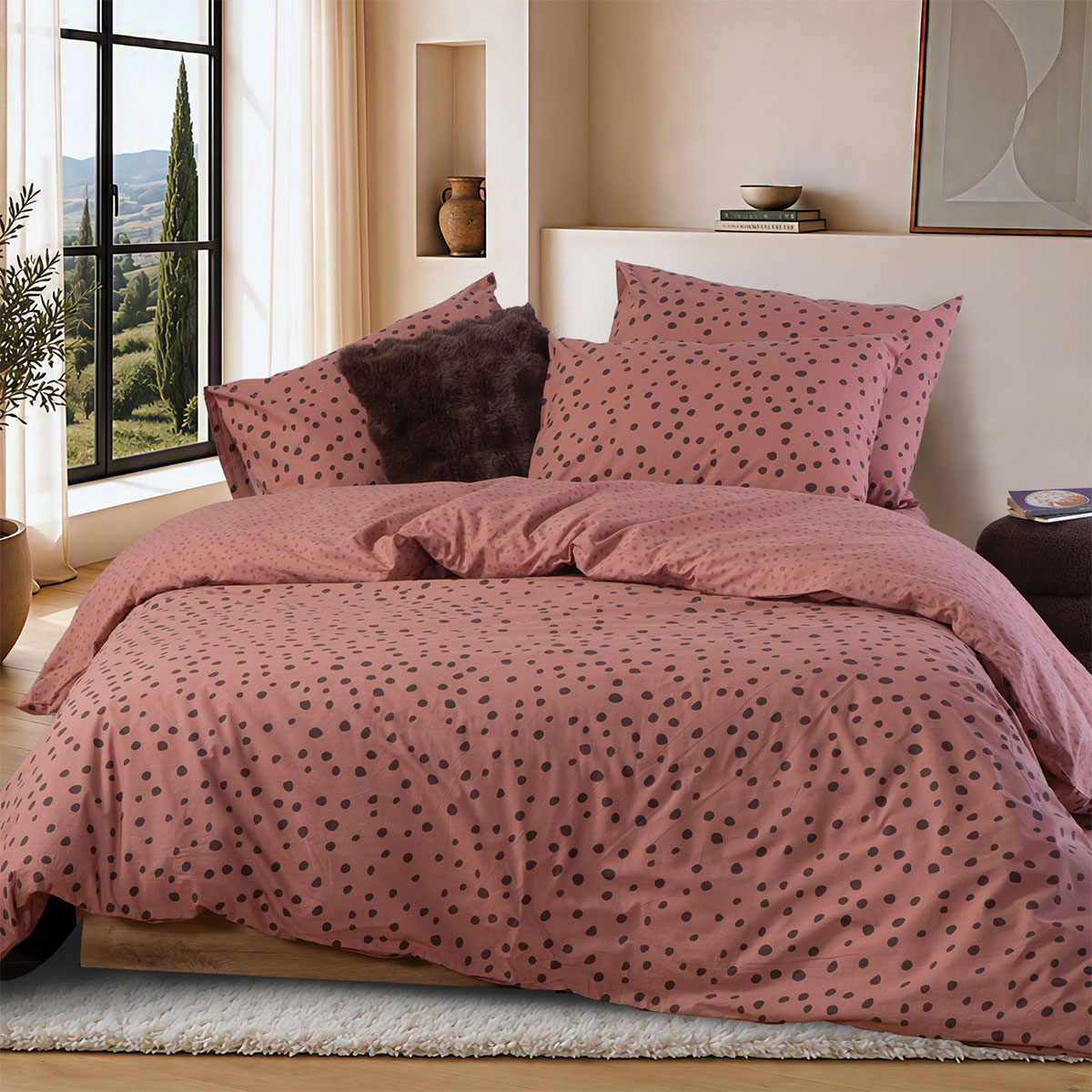 Σεντόνια Διπλά (Σετ) Nef-Nef Homeware Trust D.Rose