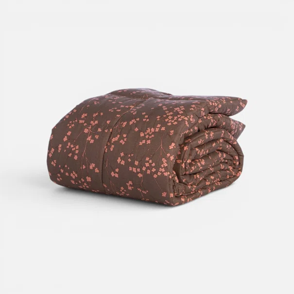Πάπλωμα Υπέρδιπλο (240x220) 2 Όψεων Nef-Nef Homeware Floriva Brown