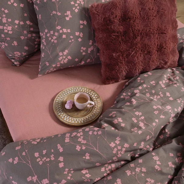 Σεντόνια King Size (Σετ) Nef-Nef Homeware Floriva Brown
