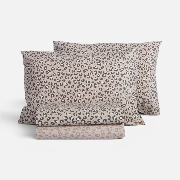 Σεντόνια King Size (Σετ) Nef-Nef Homeware Wild Beige