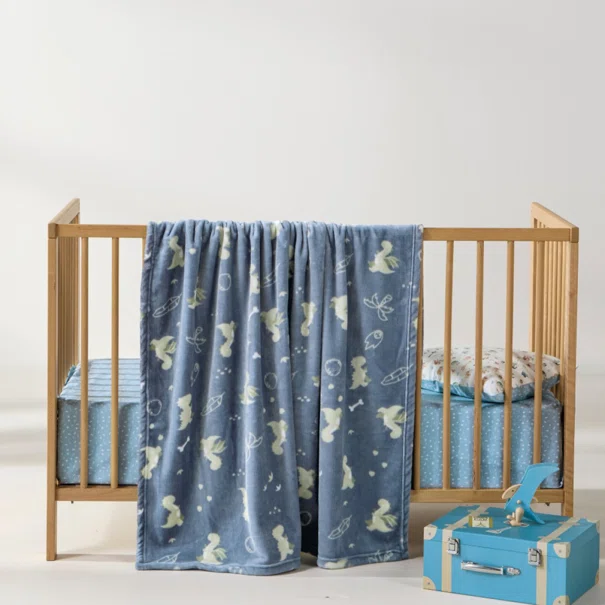 Κουβέρτα Fleece Αγκαλιάς (80x100) Kentia Tiago