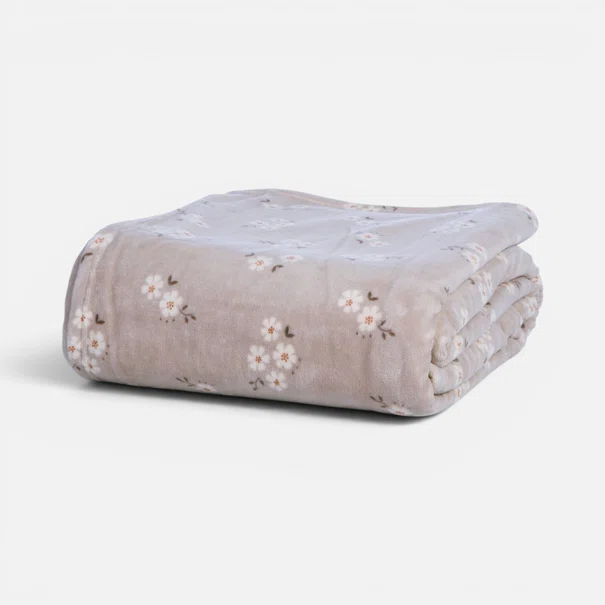 Κουβέρτα Fleece Υπέρδιπλη (240x220) Nef-Nef Homeware Judith Grey