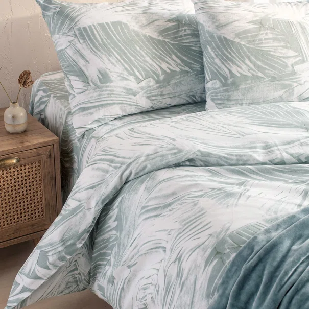 Σεντόνια King Size (Σετ) Rythmos Topaz Πράσινο