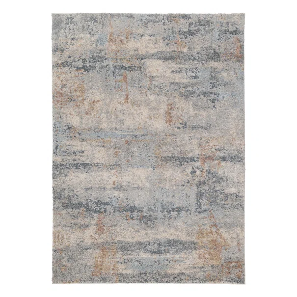 Χαλί Διαδρόμου (70x140) Royal Carpet Nova Shaggy 804A Light Grey