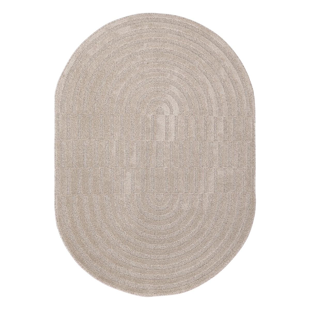 Οβάλ Χαλί (200x290) Royal Carpet Jazz 2972A Beige