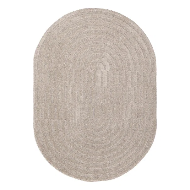 Οβάλ Χαλί (200x290) Royal Carpet Jazz 2972A Beige