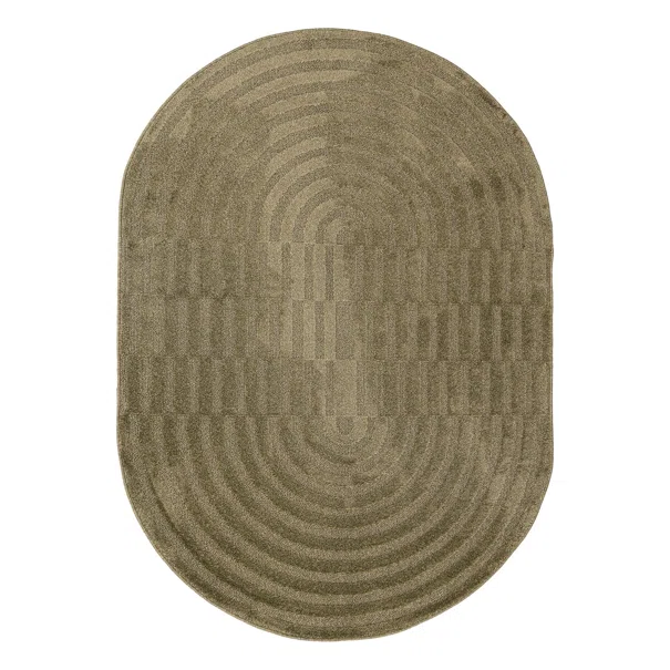 Οβάλ Χαλί (133x190) Royal Carpet Jazz 2972A Olive