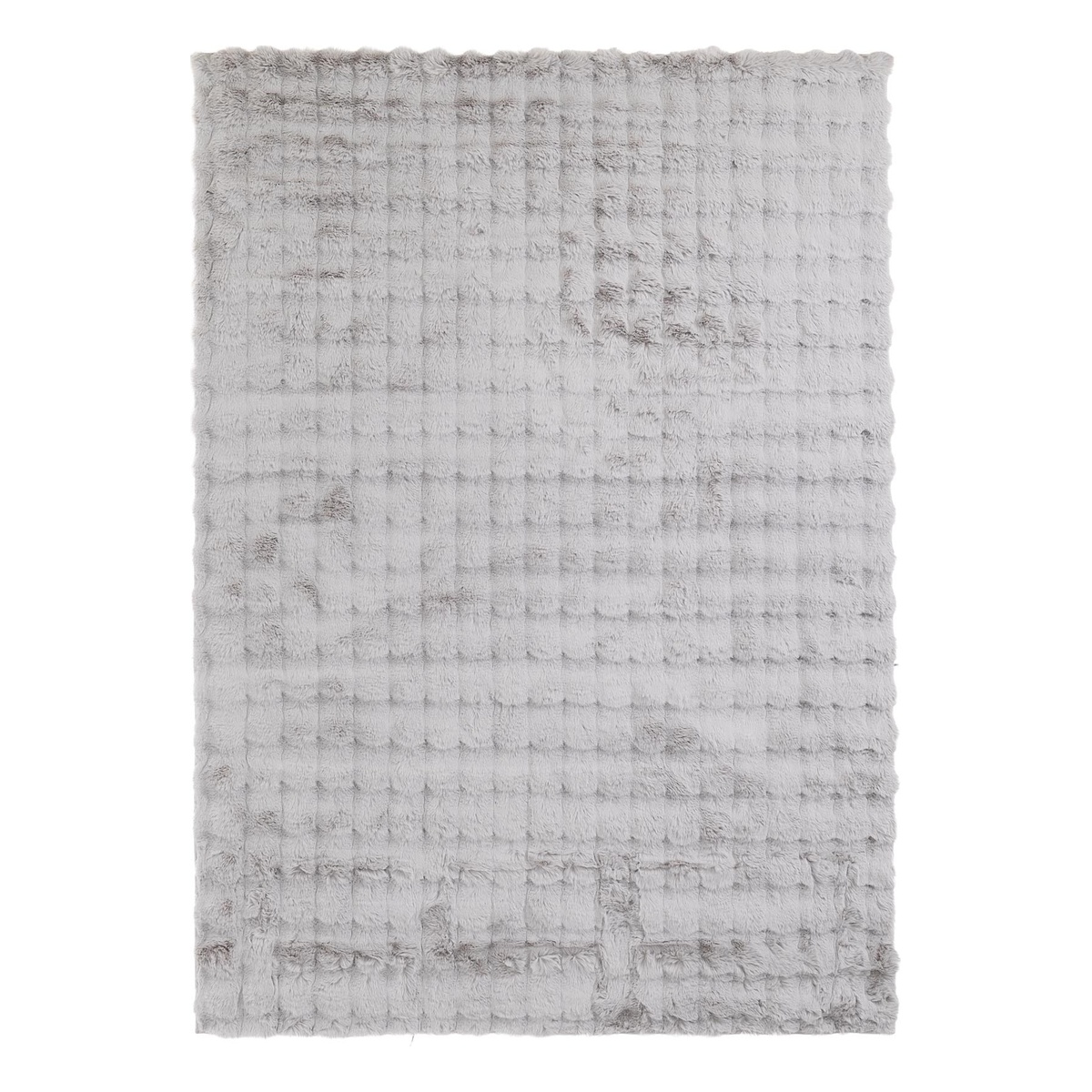 Χαλί Γούνινο (120x180) Royal Carpet Bunny Bubble Canvas Silver