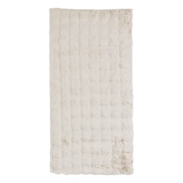 Χαλί Διαδρόμου Γούνινο (70x140) Royal Carpet Bunny Bubble Canvas Cream