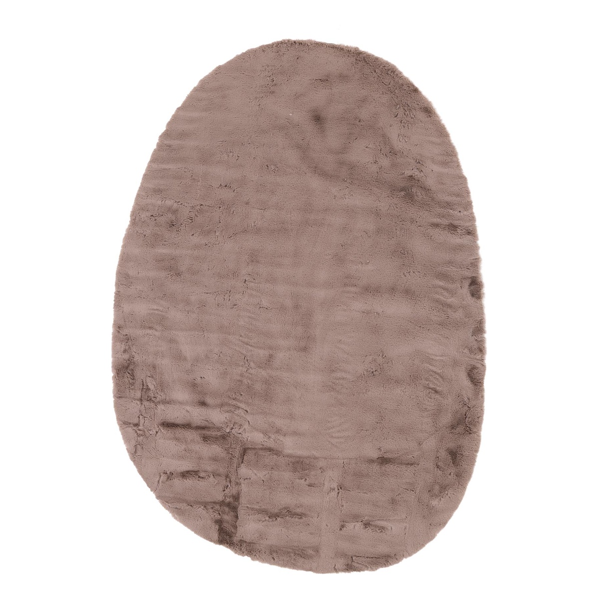 Οβάλ Χαλί Γούνινο (170x240) Royal Carpet Bunny Canvas Beige