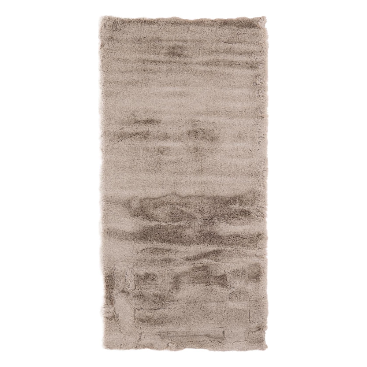 Χαλί Διαδρόμου Γούνινο (67x140) Royal Carpet Bunny Canvas Taupe
