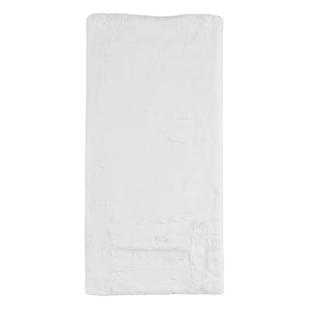 Χαλί Διαδρόμου Γούνινο (67x140) Royal Carpet Bunny Canvas White