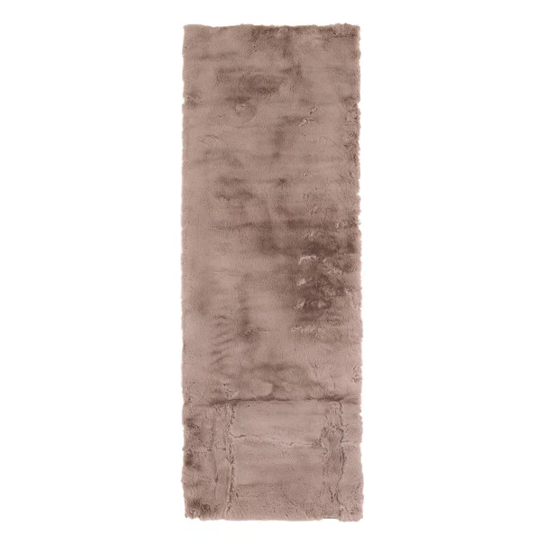 Χαλί Διαδρόμου Γούνινο (70x200) Royal Carpet Bunny Canvas Beige