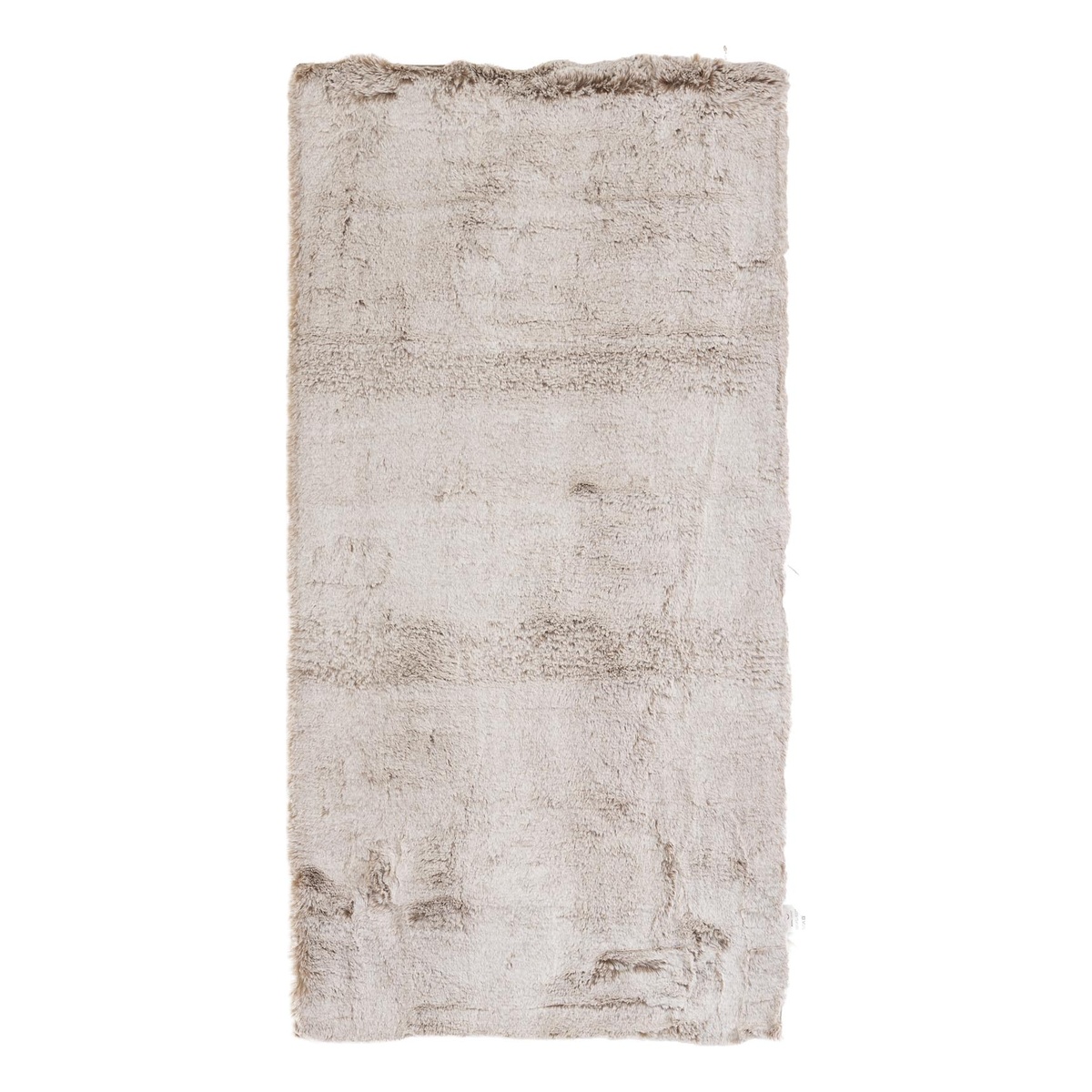 Χαλί Διαδρόμου Γούνινο (67x140) Royal Carpet Bunny Canvas Brown