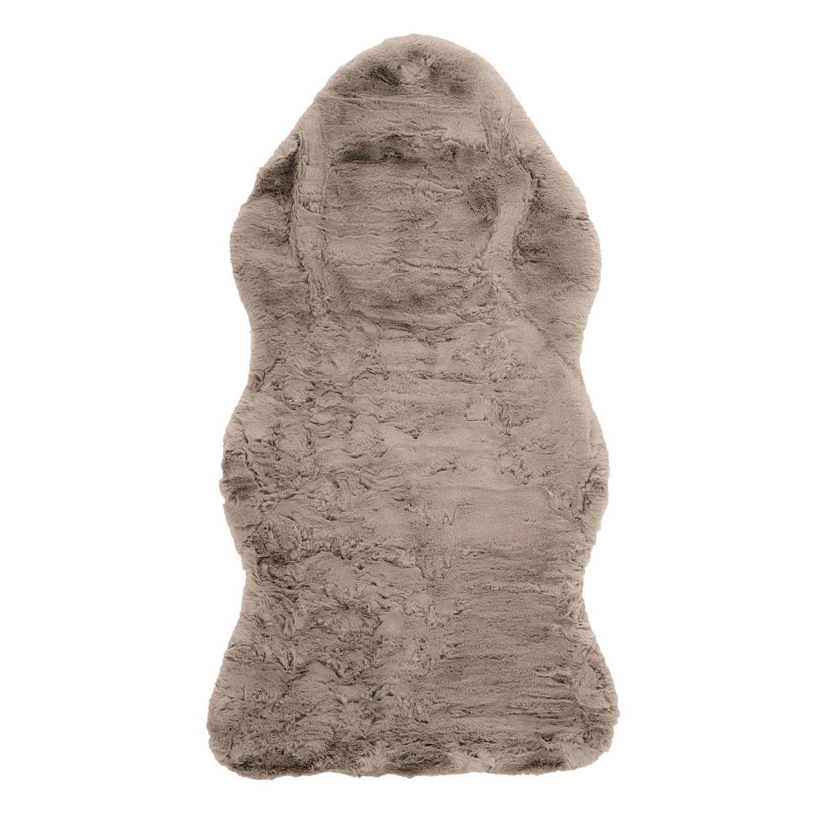 Χαλί Διαδρόμου Γούνινο (80x150) Polcarpet Rabbit Animal Shape Beige