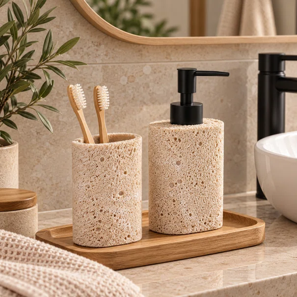 Dispenser Μπάνιου 350ml (8.6x6x20) T-D Stone 62217104