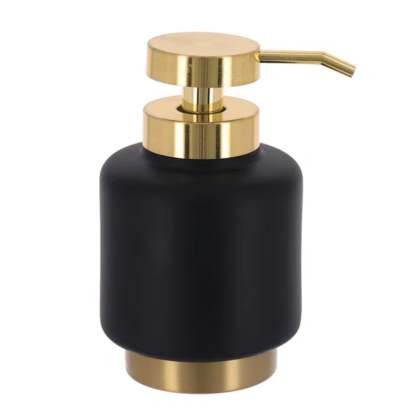 Dispenser Μπάνιου 450ml (Φ9x15.3) T-D Arusha Black 62211103