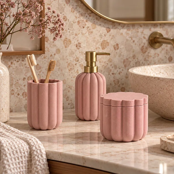 Βαμβακοθήκη (Φ9x10) T-D Stripes Blush 67212153