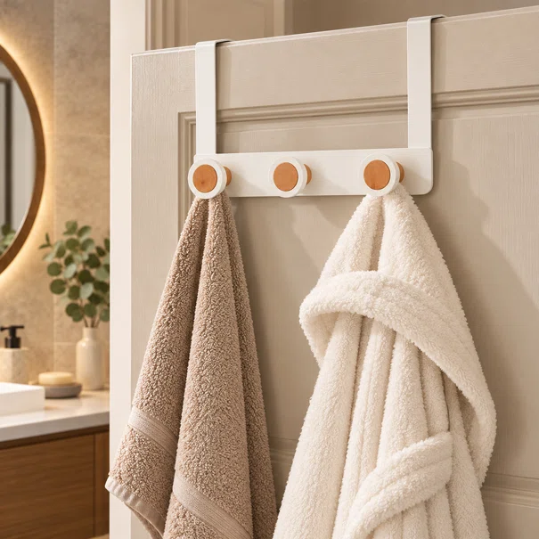 Κρεμάστρα Πόρτας 3 Θέσεων (30x8.3x20) T-D Hook White 9038100