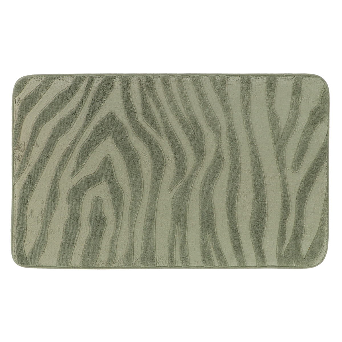 Πατάκι Μπάνιου (45x75) T-D Zebra Green 7761144