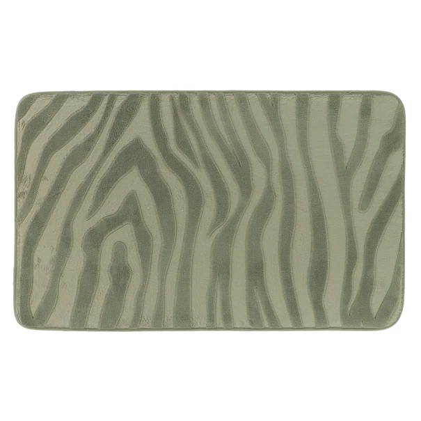 Πατάκι Μπάνιου (45x75) T-D Zebra Green 7761144
