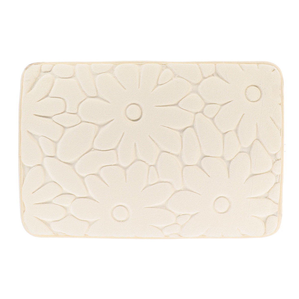 Πατάκι Μπάνιου (40x60) T-D Flower Ivory 7774105